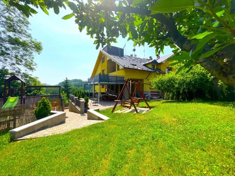 Property building, Garden, Garden view