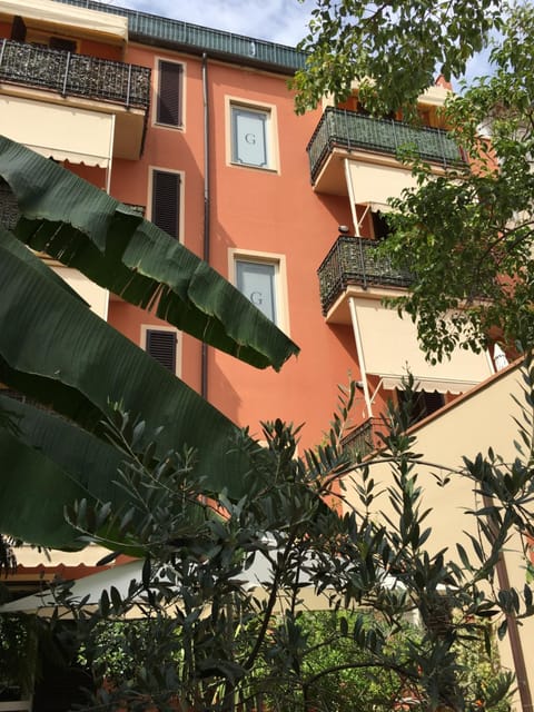 Property building, Garden view