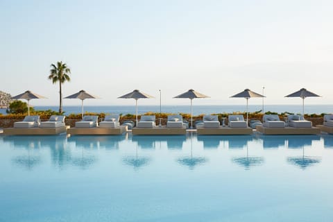 Day, Pool view, Sea view, Swimming pool, sunbed