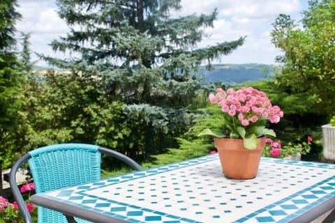 Patio, Mountain view