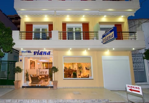 Property building, Sunset