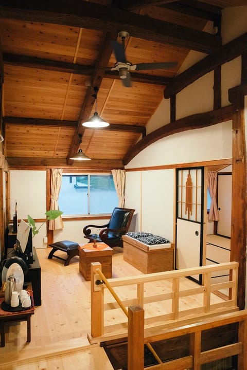 Living room, fireplace