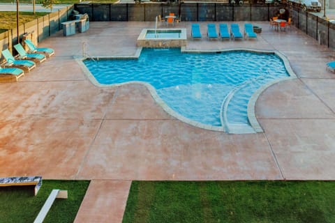 On site, Pool view, Swimming pool