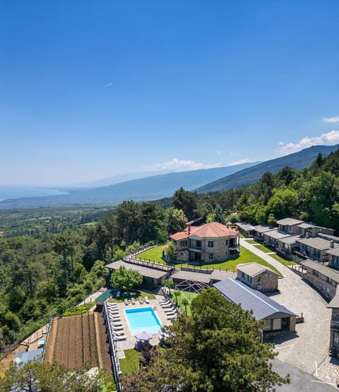 Property building, Nearby landmark, Day, Natural landscape, Mountain view, Pool view, Swimming pool