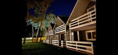 Domki Całoroczne Perła Nature lodge in West Pomeranian Voivodeship, Poland