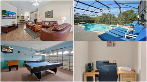 Billiard, Game Room, Swimming pool, Family