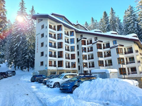 Property building, Day, Winter, Parking