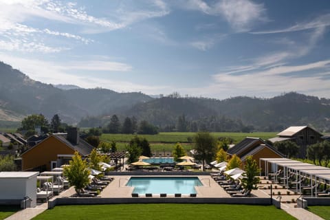 Mountain view, Pool view