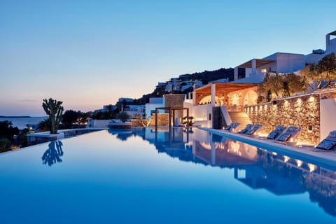 Property building, Sea view, Swimming pool, Swimming pool, Sunrise, Sunset