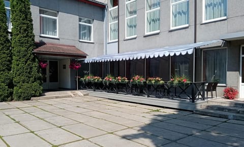 Property building, Patio