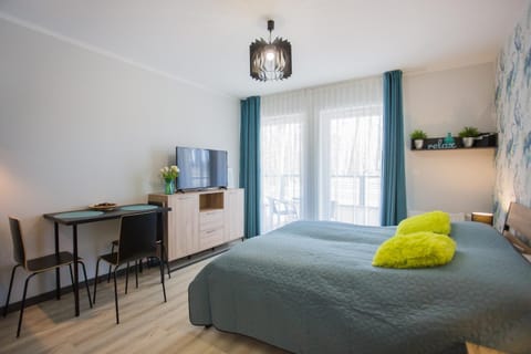 Bed, TV and multimedia, Bedroom