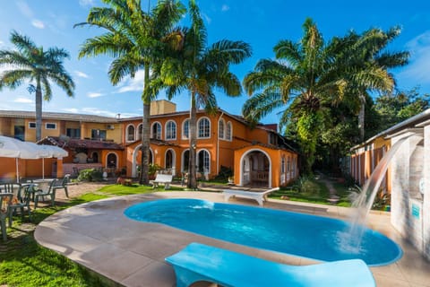Property building, Pool view, Swimming pool
