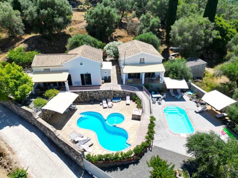 Property building, Bird's eye view, Pool view
