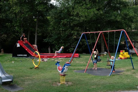 Children play ground, young children, older children