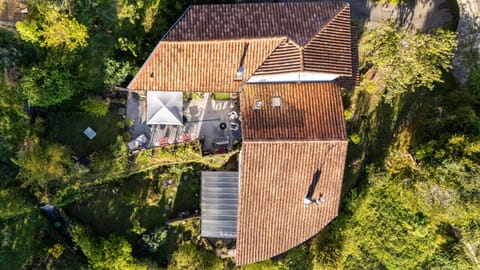 Property building, Day, Natural landscape, Bird's eye view, Garden, Balcony/Terrace, Garden view