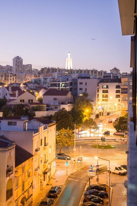 Property building, Night, City view