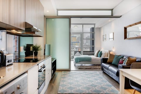 TV and multimedia, Balcony/Terrace, Kitchen or kitchenette, Living room, Bedroom