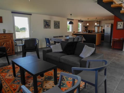 Maison neuve près de la plage des Grands Sables, environnement calme - FR-1-418-27 House in Locmaria