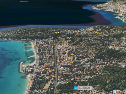 Charmant studio rénové avec terrasse, climatisation et WiFi gratuit - FR-1-196-166 Apartment in Roquebrune-Cap-Martin