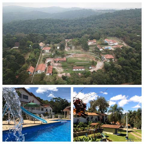 Bird's eye view, Children play ground, Swimming pool