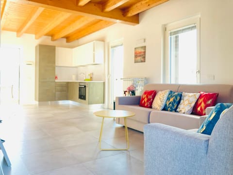 Kitchen or kitchenette, Living room, Seating area