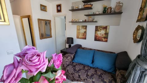 Living room, kitchen