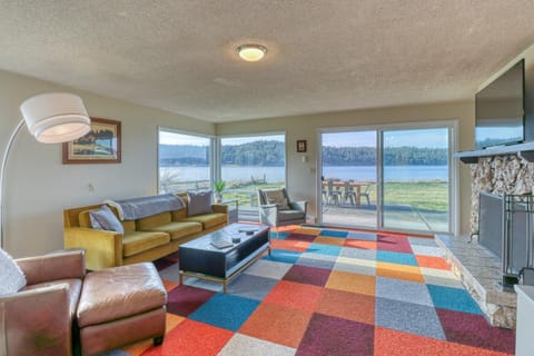 Lopez Island Mud Bay Waterfront home House in Lopez Island