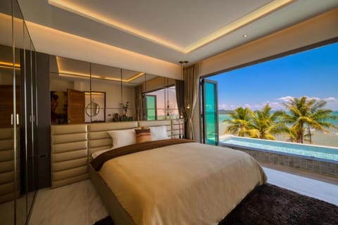 Bedroom, Sea view