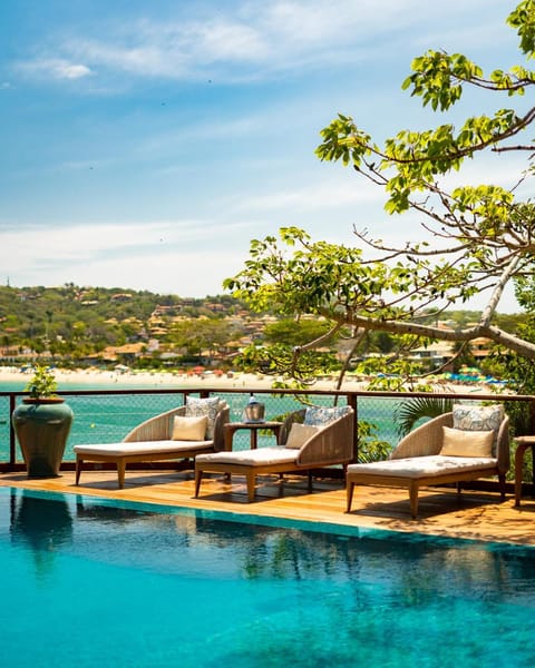 Patio, Nearby landmark, Day, Natural landscape, View (from property/room), Balcony/Terrace, Seating area, Pool view, Sea view, Swimming pool, Swimming pool, sunbed