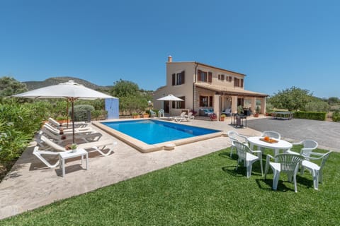 Property building, Living room, Swimming pool