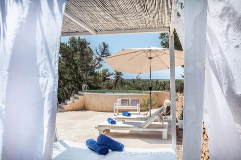 Patio, Natural landscape, View (from property/room), Swimming pool