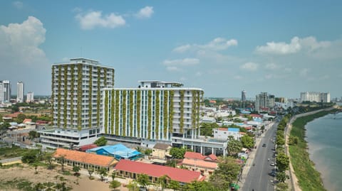 Property building, City view, Location