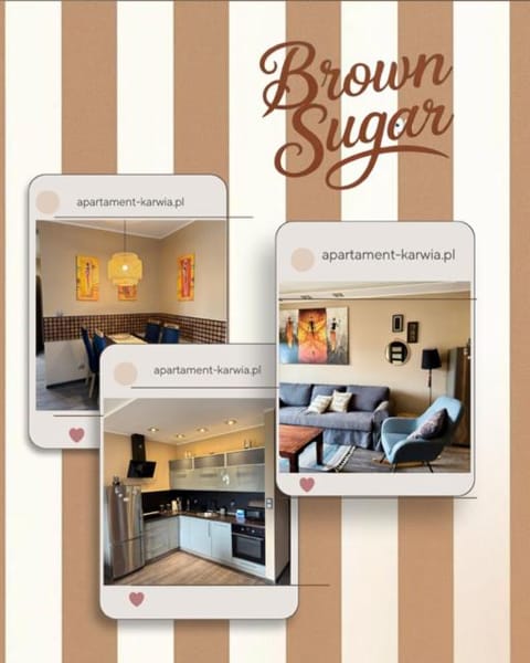 Apartament Brown Sugar Karwia Apartment in Pomeranian Voivodeship