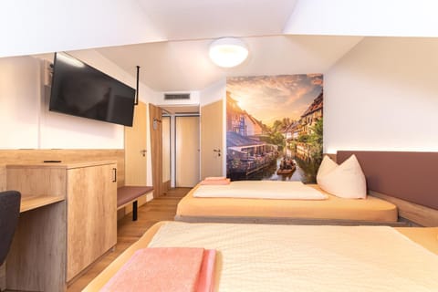 Bed, TV and multimedia, Photo of the whole room, Bedroom, air conditioner