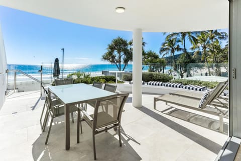 Patio, Beach, Sea view, sunbed