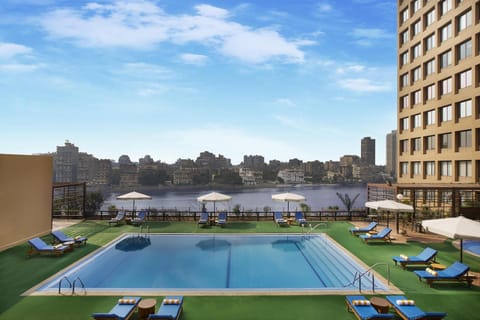 Swimming pool, Swimming pool, sunbed