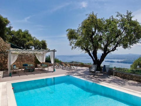 Day, Natural landscape, Pool view, Sea view, Swimming pool, sunbed