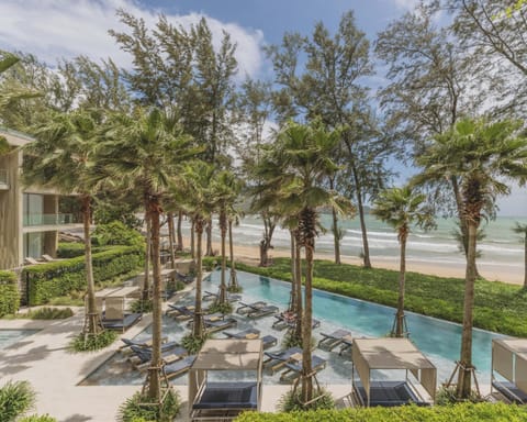 Property building, View (from property/room), Beach, Beach, Pool view, Sea view, Swimming pool