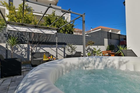 luxury apartment with garden jacuzzi and wellness Apartment in Trogir