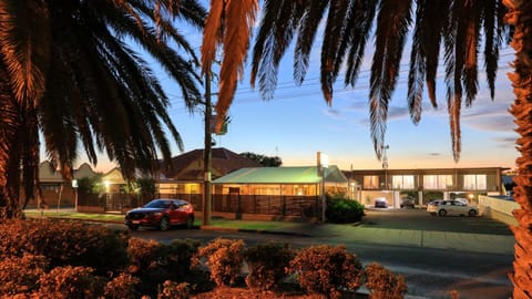 Property building, Sunset