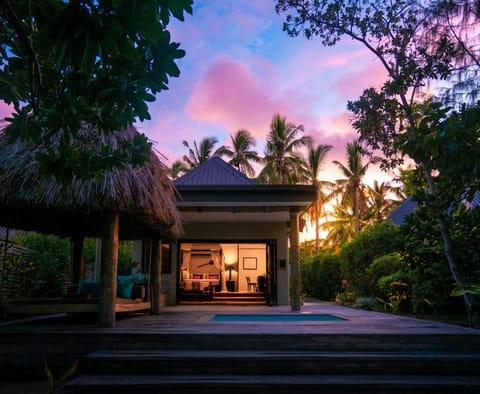Balcony/Terrace, Pool view, Sea view, Sunset