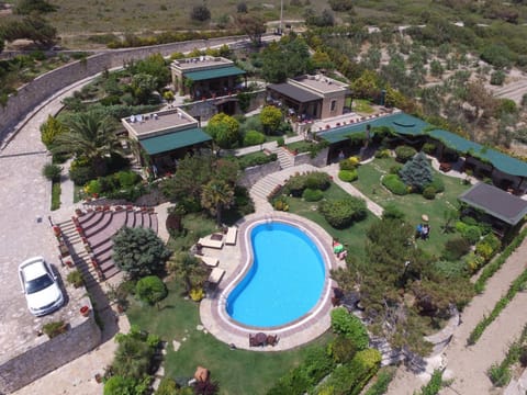 Property building, Facade/entrance, Bird's eye view, Garden, View (from property/room), Decorative detail, Garden view, Swimming pool, Swimming pool, Inner courtyard view