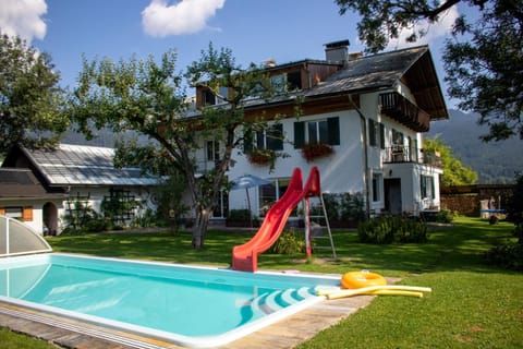 Property building, Summer, Garden, Swimming pool