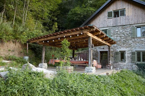 Property building, Patio