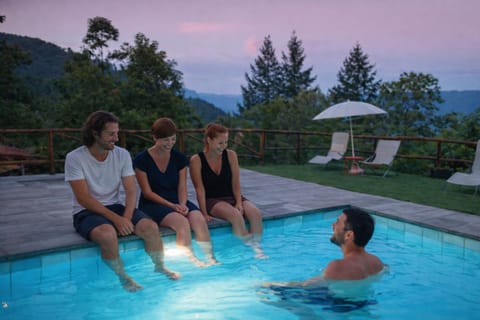 Day, Natural landscape, Summer, Mountain view, Pool view, Swimming pool