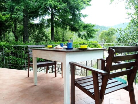 Day, Natural landscape, Garden, View (from property/room), Balcony/Terrace, Dining area, Garden view, Mountain view