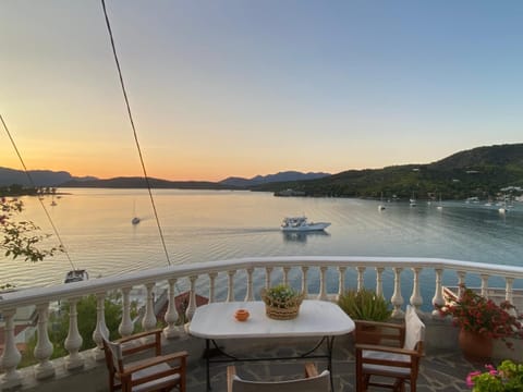 Day, Natural landscape, View (from property/room), Balcony/Terrace, Sea view, Sunset
