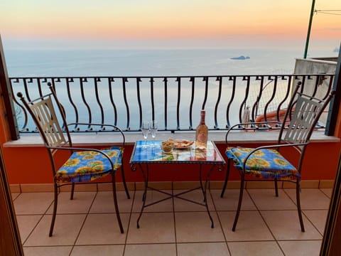 Balcony/Terrace, Sea view, Sunset