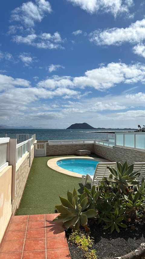 Natural landscape, Pool view, Sea view, Swimming pool