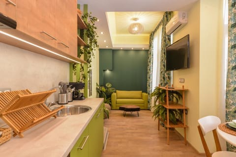 TV and multimedia, Coffee/tea facilities, Kitchen or kitchenette, Living room, Seating area, Dining area, Evening entertainment, oven, air conditioner